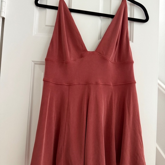Free People Never Let You Go Tank (RUST TERRACOTTA COLOR) Size Medium NWT - Picture 3 of 9